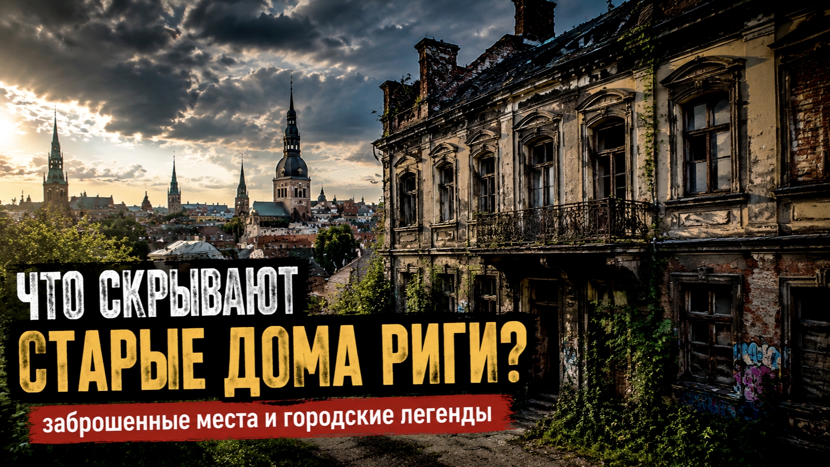 Что скрывают старые дома РИГИ?