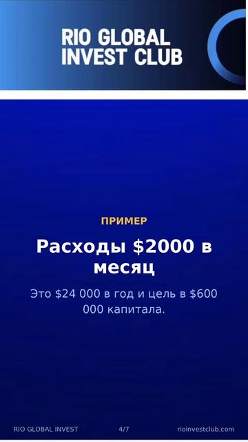 4% в год — вся математика свободы