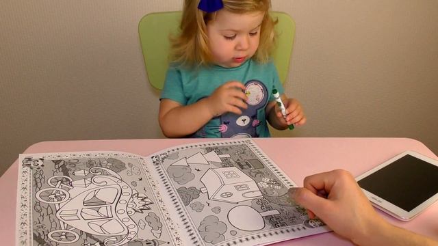 Сюрприз для Дианы Крайола и Живые 3D Раскраски Magic Book Crayola Surprise Unboxing New Toys
