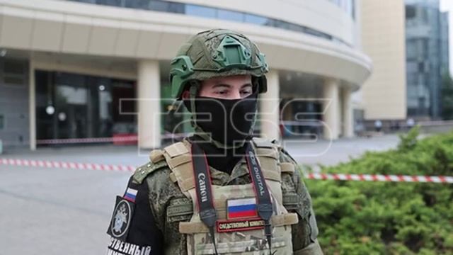 Последствия обстрела в Донецке
