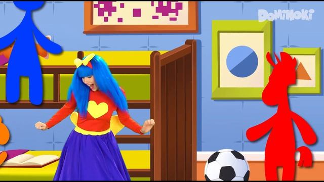 Щикатунья | Tickle Girl - на русском | Развивающие Песенки Для Малышей | Dominoki