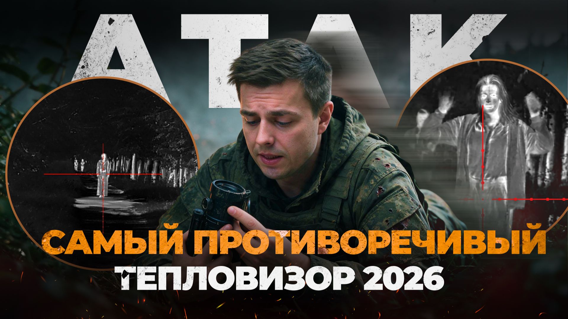 Самый ПРОТИВОРЕЧИВЫЙ тепловизор 2026! ATAK ET36Z-2550 LRF – обзор, тесты!