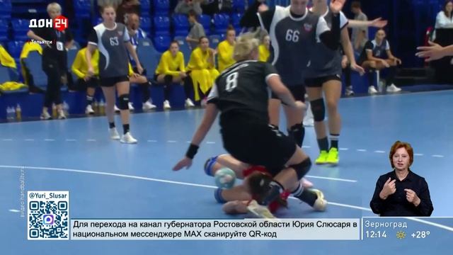 Серебро на всероссийской спартакиаде по гандболу