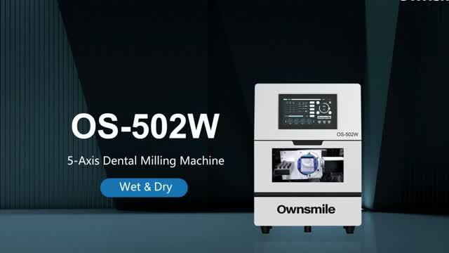 Ownsmile OS-502W Dry   Wet Dental Milling Machine