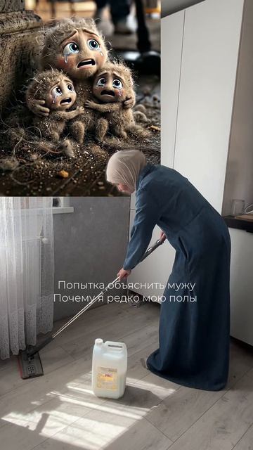 Попытка объяснить почему я редко мою полы