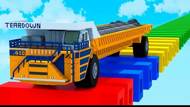 ДЛИННЫЕ МАШИНЫ против СЛОМАННОЙ ДОРОГИ  Teardown