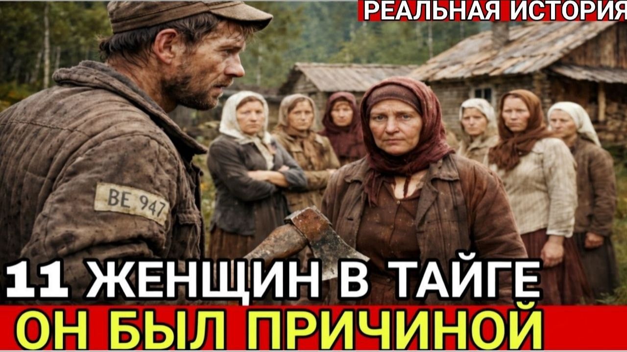 БЕГЛЫЙ ЗЕК НАШЁЛ В ТАЙГЕ 11 ЖЕНЩИН. ОН НЕ ЗНАЛ, ЧТО САМ ИХ ТУДА ПРИВЁЛ
