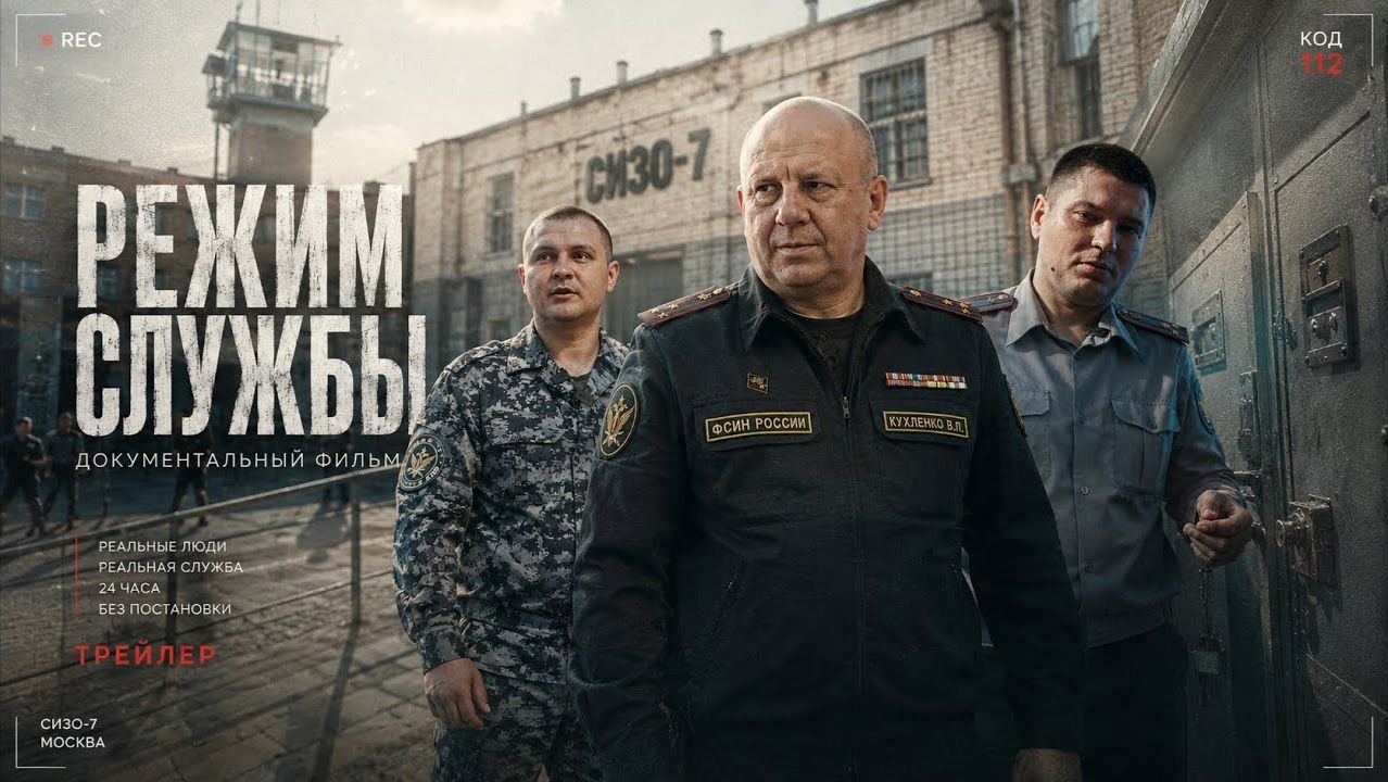 ТРЕЙЛЕР ФИЛЬМА / КОД112 СИЗО-7 / Режим службы