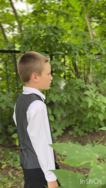 Свиридов Владимир, 8 лет. Н. М. Рубцов «Берёзы»