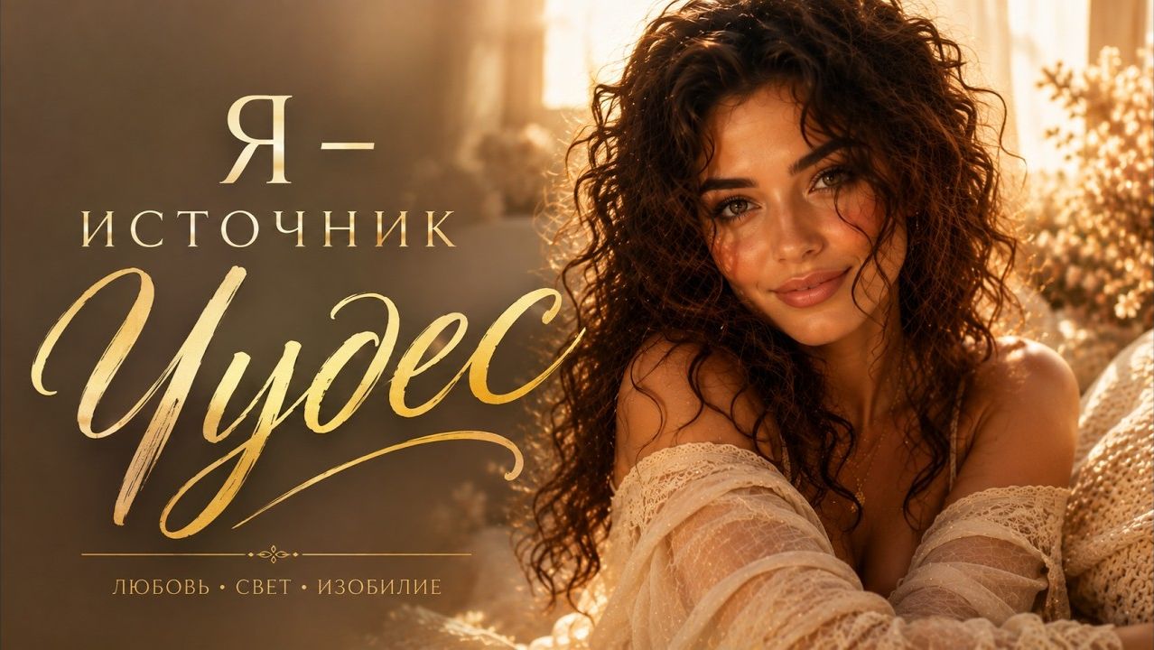 Я  ИСТОЧНИК ЧУДЕС  10 Песен для Любви Света и Изобилия  Песни-Аффирмации меняющие состояние 