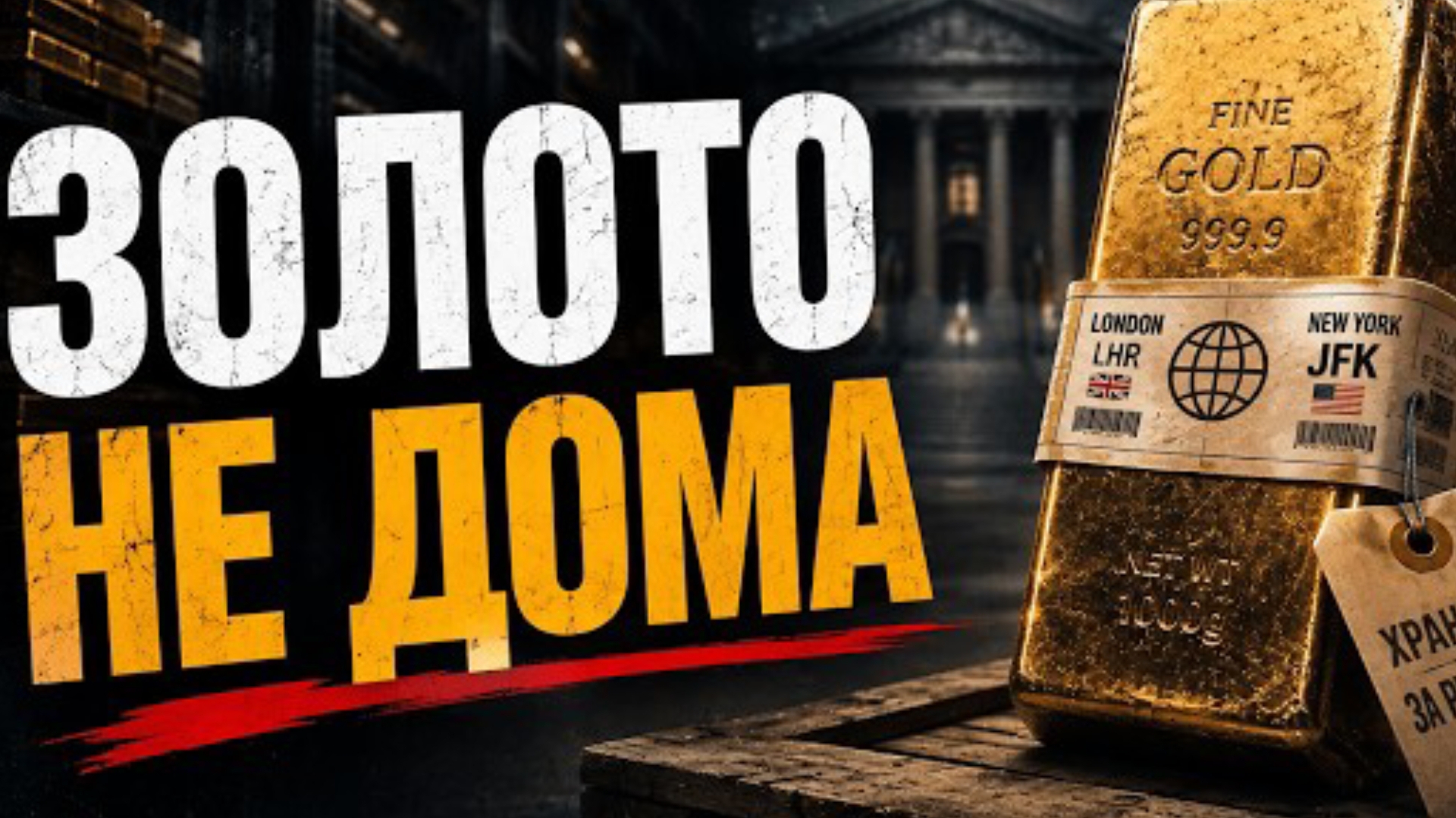 Почему золото хранят не в своей стране