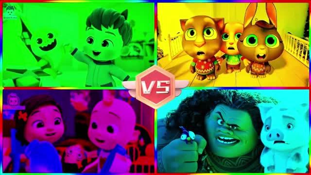 ГОВОРЯЩИЙ ТОМ 🆚 БЕБЕТИНН 🆚 КОКОМЕЛОН — МУЛЬТ-БАТТЛ ЧАСТЬ 2 МЕМЫ ПРИКОЛЫ 😂