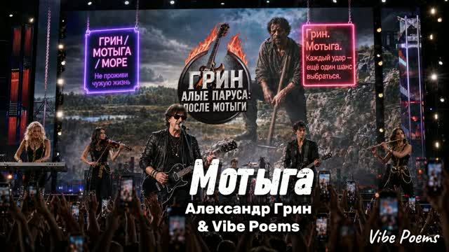 Мотыга-Александр Грин & Vibe Poems