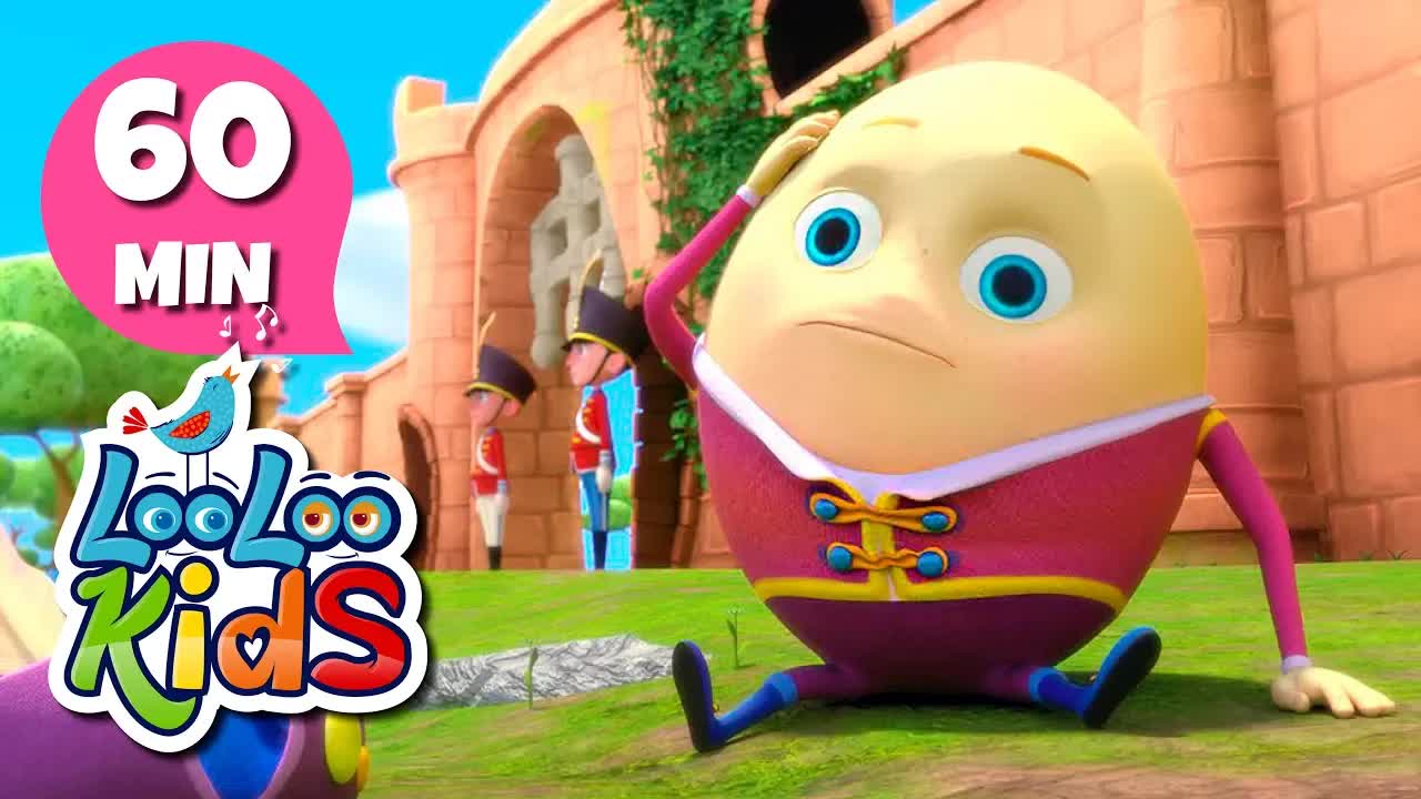Шалтай-Болтай - S1EP48 Веселье и игры MIX - Песни LooLoo Kids для детей