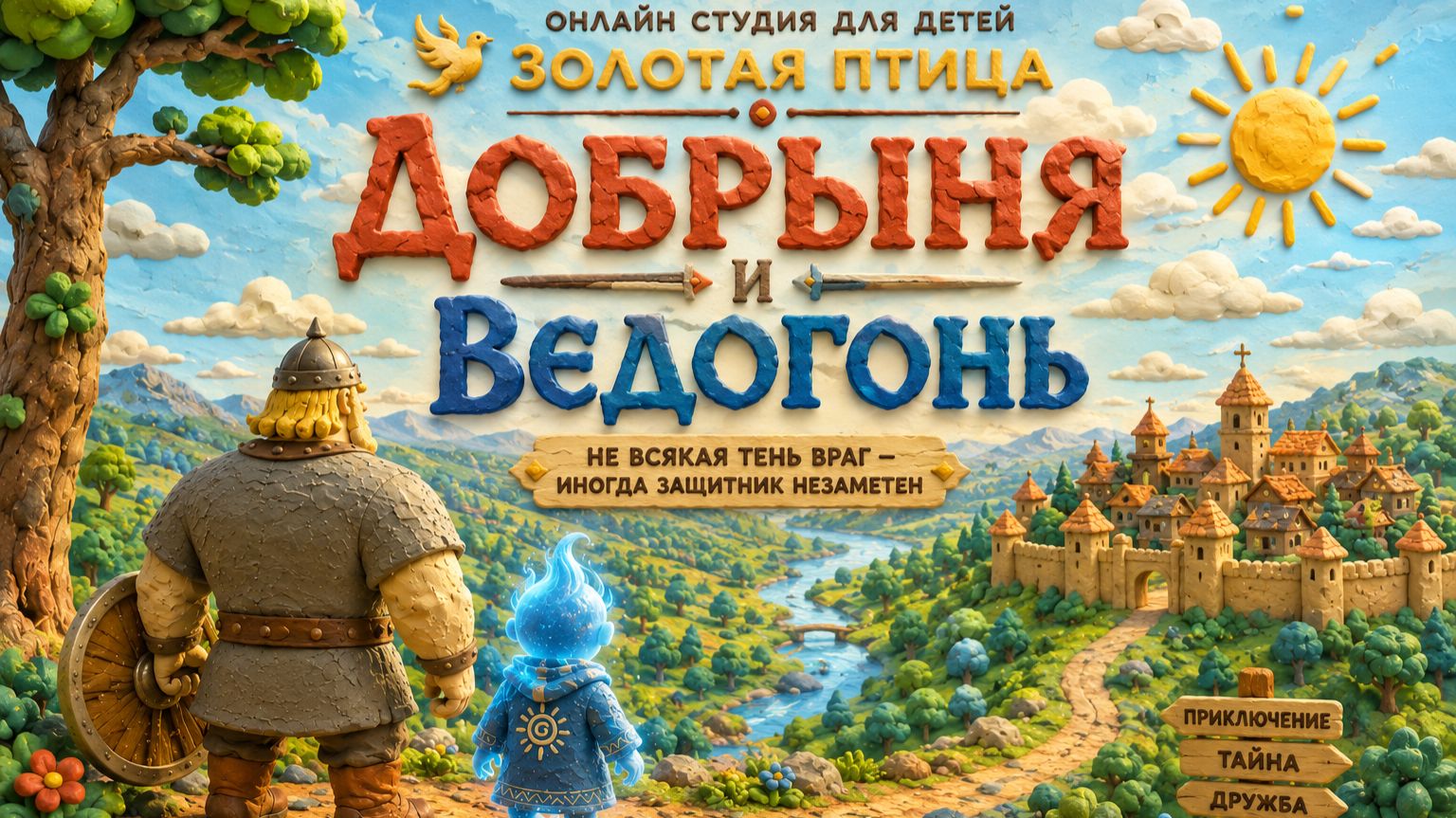 ⚔️ Добрыня и Ведогонь — ТАЙНА ВТОРОЙ ТЕНИ | Славянское фэнтези