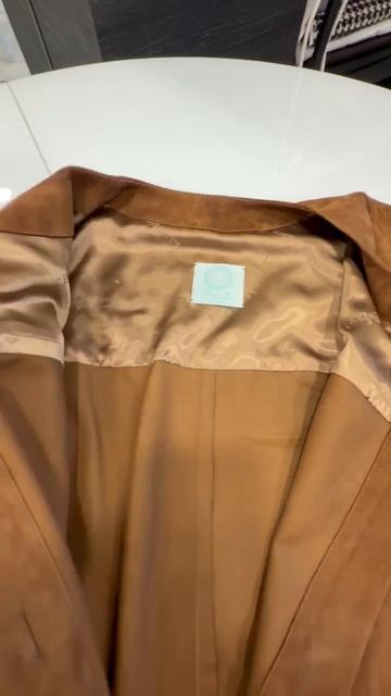 Suede Jacket From Dina Marcel's Atelier