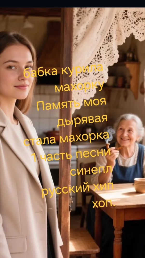 бабка курила махорку Память моя дырявая стала махорка 1 часть песни синепл русский хип хоп.