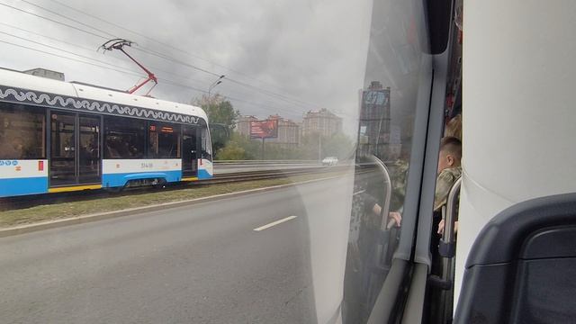 Поездка на автобусе ЛиАЗ 5292 борт 190453 по маршруту 687