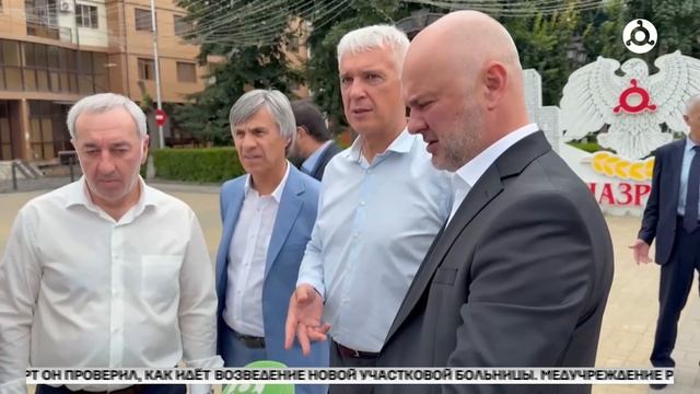 В Ингушетию с рабочей поездкой прибыл заместитель полпреда президента России в СКФО Владимир Надыкто