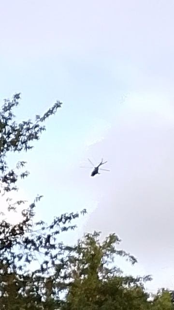 вертолëт так близко?!