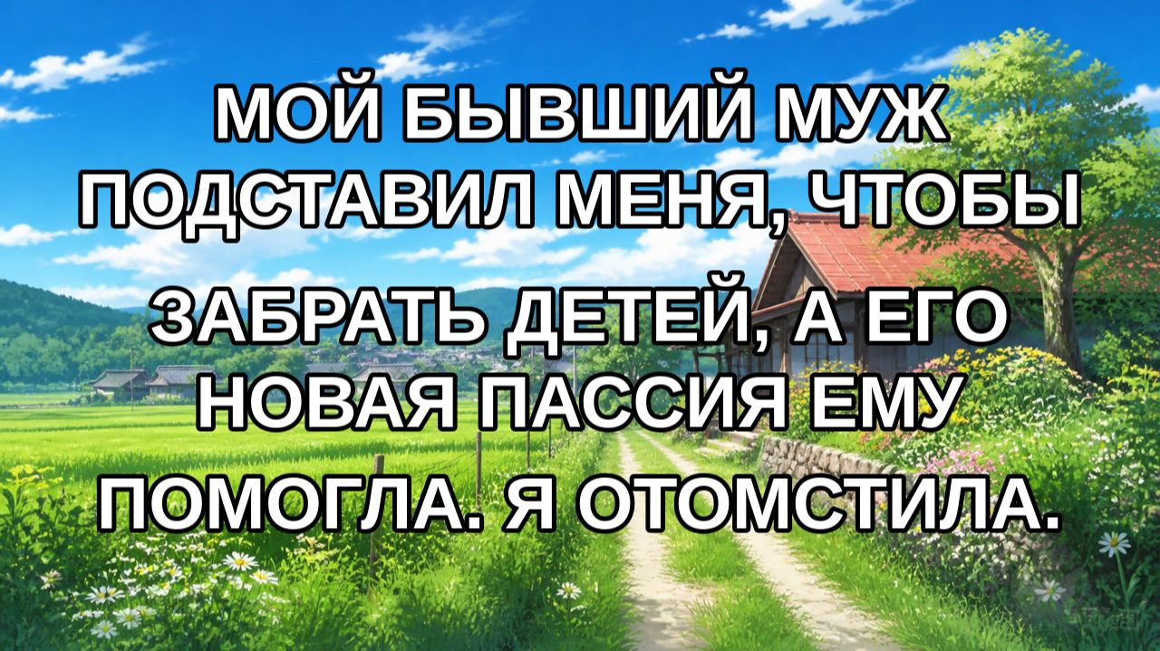 Мой бывший муж подставил меня, чтобы забрать детей, а его новая пассия ему помогла. Я отомстила.