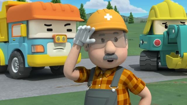 Robocar Poli - Adventure Of Friends - Cement Story (cartoon 3 In Full HD)