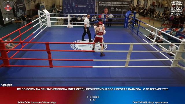 74 57 кг БОРИСОВ Алексей С-Петербург ГРИГОРЬЕВ Егор Чувашская