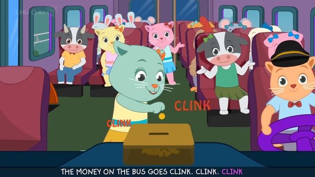 Колеса автобуса ОДИНОЧНЫЙ  Детские стишки от Cutians  ChuChu TV Детские песни