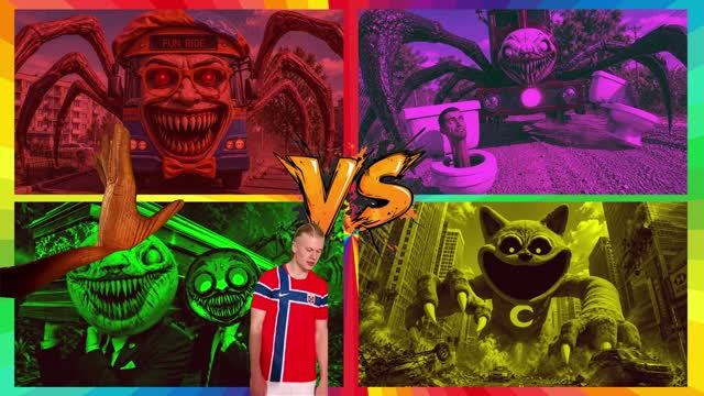 ТОМАС ЕХЕ 🆚 АВТОБУС‑ПОЖИРАТЕЛЬ 🆚 ЧУЧУ ЧАРЛЬЗ — ЭПИЧНАЯ БИТВА МЕМЫ ПРИКОЛЫ 😂