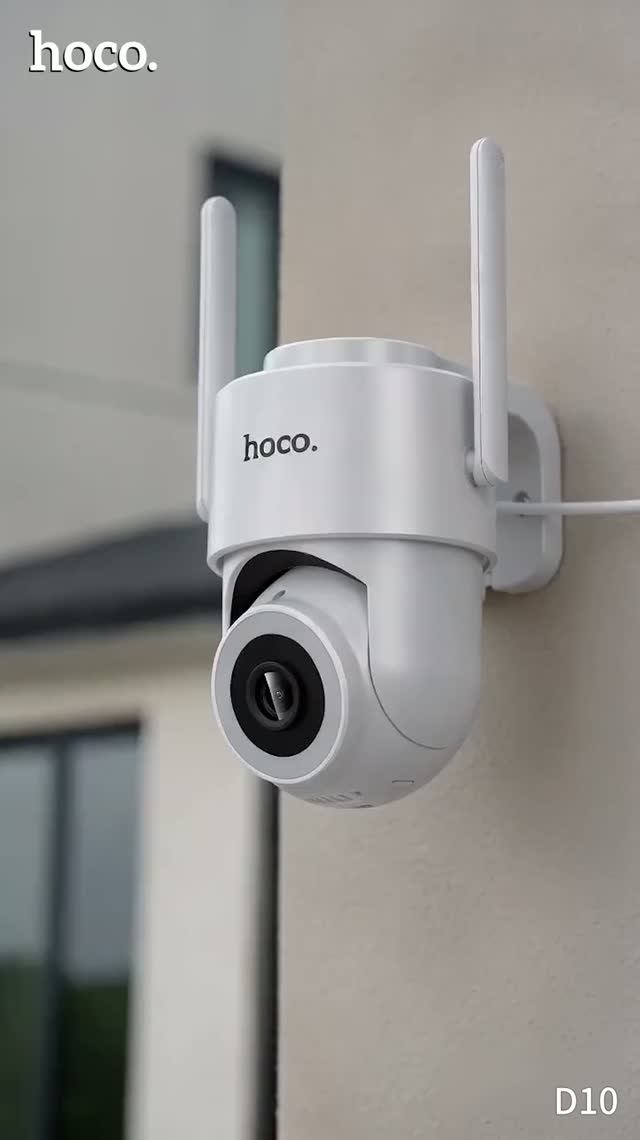 Камера Hoco. D10 360° для улицы | Полноценная охрана дома. 👀🏠 #hoco #уличнаякамера #домашняяохрана