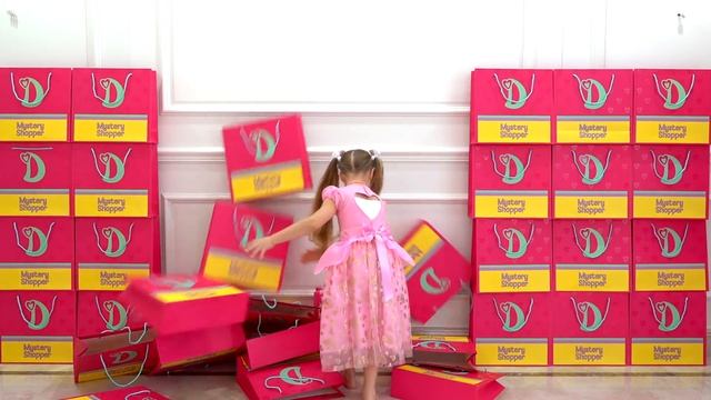 Diana Searches For Toys In A Mysterious House