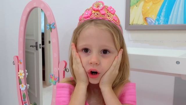 Настя идет на вечеринку для девочек