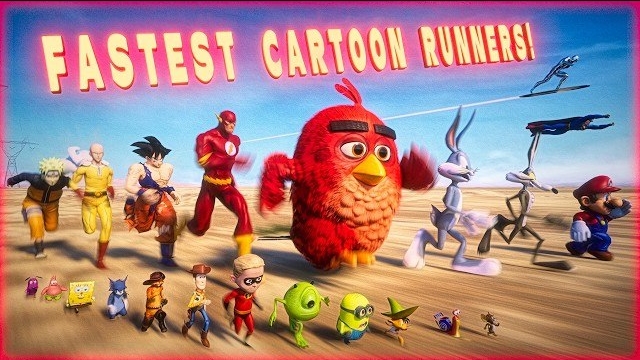 САМЫЕ БЫСТРЫЕ МУЛЬТЯШНЫЕ ПЕРСОНАЖИ! 💨🏃 | СРАВНЕНИЕ СКОРОСТИ 3D 🔥