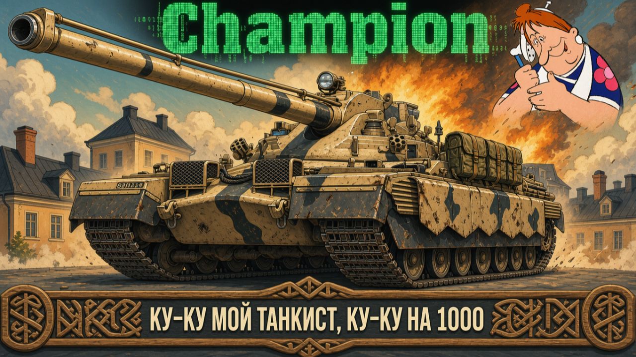Champion - А мы тут бопсами балуемся))) #танки #worldoftanks #миртанков #wot