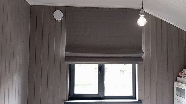 Римские шторы Coulisse Compact с тканью блэкаут и электроприводом. SVIL  (1)