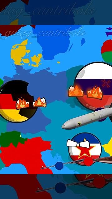 Реинтеграция Югославии (3 серия) #countryballs #рекомендации #history