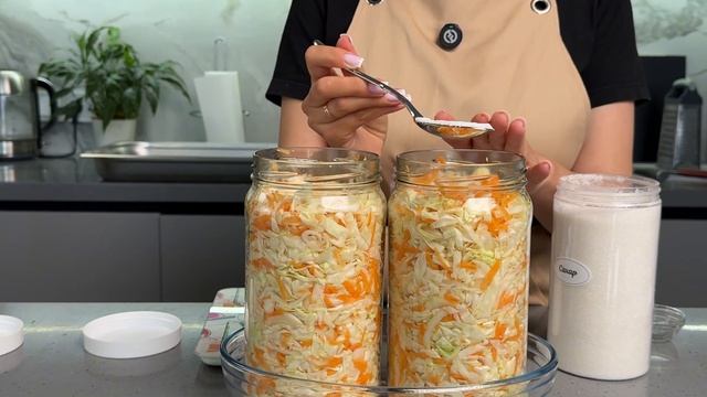 Квашеная капуста  Тр хдневка , простейший РЕЦЕПТ  Хрустящая, очень вкусная  Получается ВСЕГДА.mp4