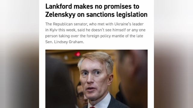 ⚡️ Республиканцы не обещают Зеленскому скорых новых санкций против России — Politico