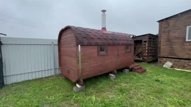 Баня бочка 