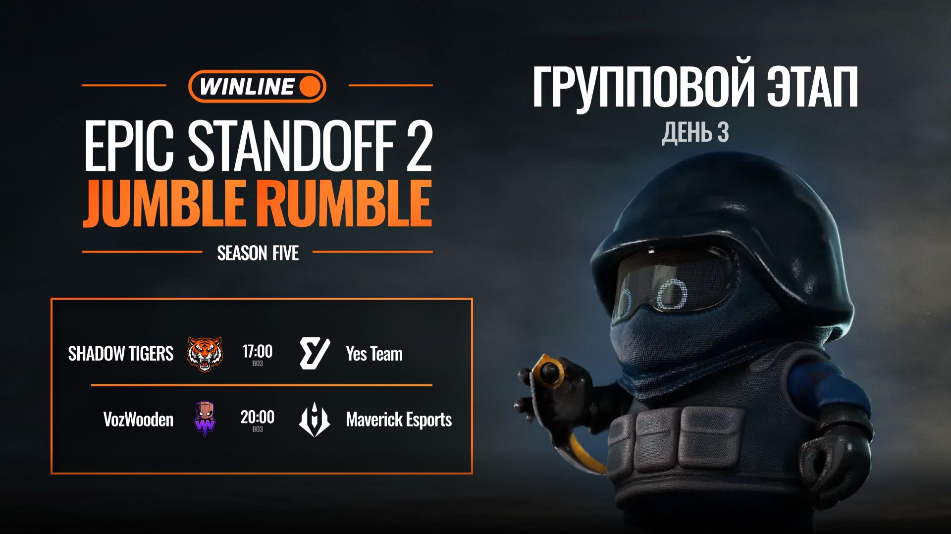 WINLINE EPIC Standoff 2 Jumble Rumble S5 | Group Stage | Day 3