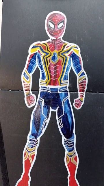 Как нарисовать ЧЕЛОВЕКА - ПАУКА️❤️HOW To Draw SPIDER MAN #человекпаук #spiderman #рисуемпаука