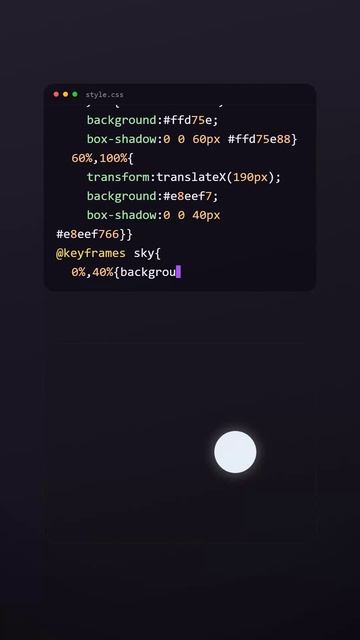 Тумблер день/ночь на CSS — Переключатель день/ночь без JS