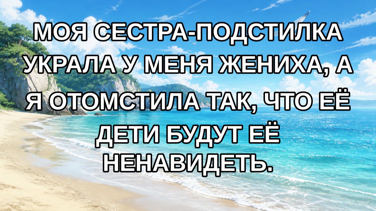 Моя сестра-подстилка украла у меня жениха, а я отомстила так, что её дети будут её ненавидеть.