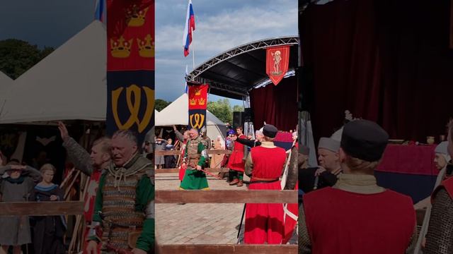 Рыцарский фестиваль в Выборге