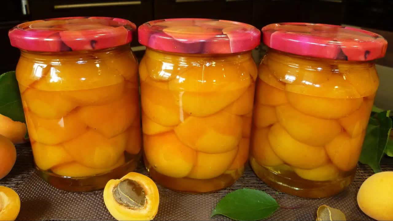 МАЛО КТО ДЕЛАЕТ ТАК, И ЗРЯ! ВКУСНЕЙШАЯ абрикоса в сиропе, закатки на зиму. Простой рецепт