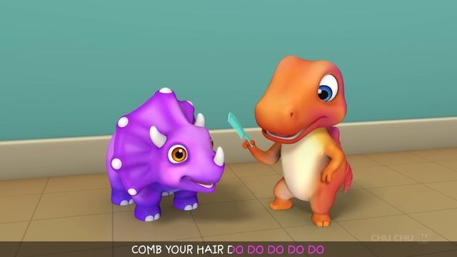 Вот так мы чистим зубки - 3D потешки и детские песни ChuChu TV Funzone