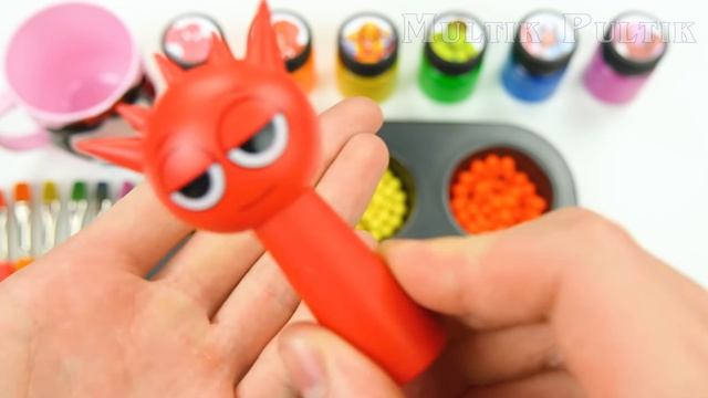 Насладиться ASMR-звуками кинетического песка радужного слайма  своими руками с помощью ASMR  171