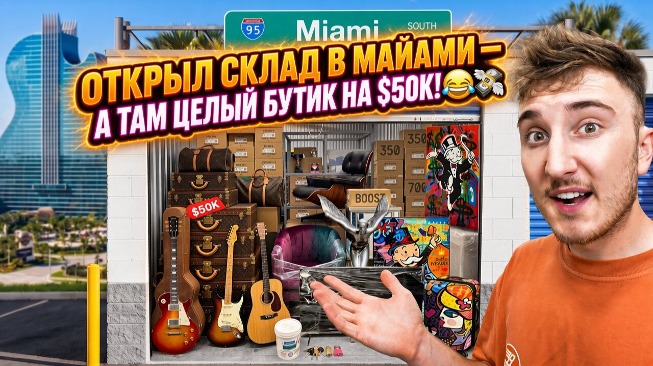 Я купил заброшенный складской бокс «Майами Миллионеров» за 3990 долларов
