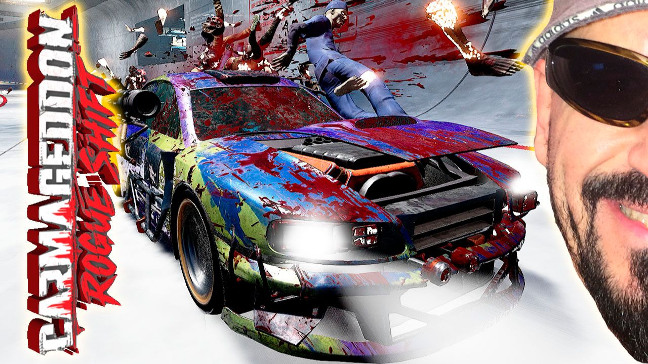 Свежая зомбятина и разрушенные тачки Carmageddon Rogue Shift