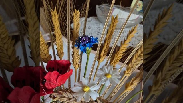 Венок Полевые цветы